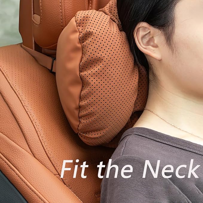 Neck Pillow Automotive Seat Cushions for Honda CR-V 6th/VI V IV III II I RW/RT/RM/RE/RD/Hybrid 2015-2025, Relieving Neck Stiffness Sciatica Relief Car Headrest Lumbar Pillow,Black