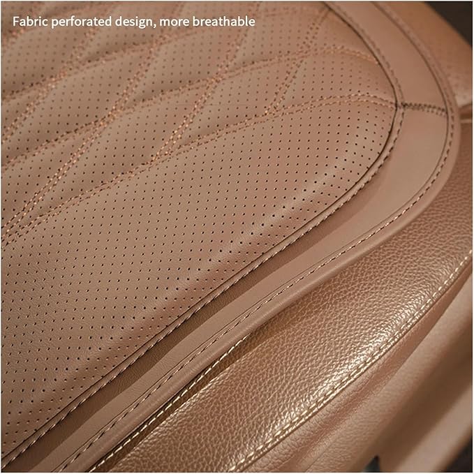 KAnduo M Car Seat Cushion for BMW All Model I3 I4 I8 X1 X2 X3 X4 X5 X5M X6 X7 Z4 Car Lumbar Support Pillow Auto Seat Waist Back Cushion Y (Color : Orange B)