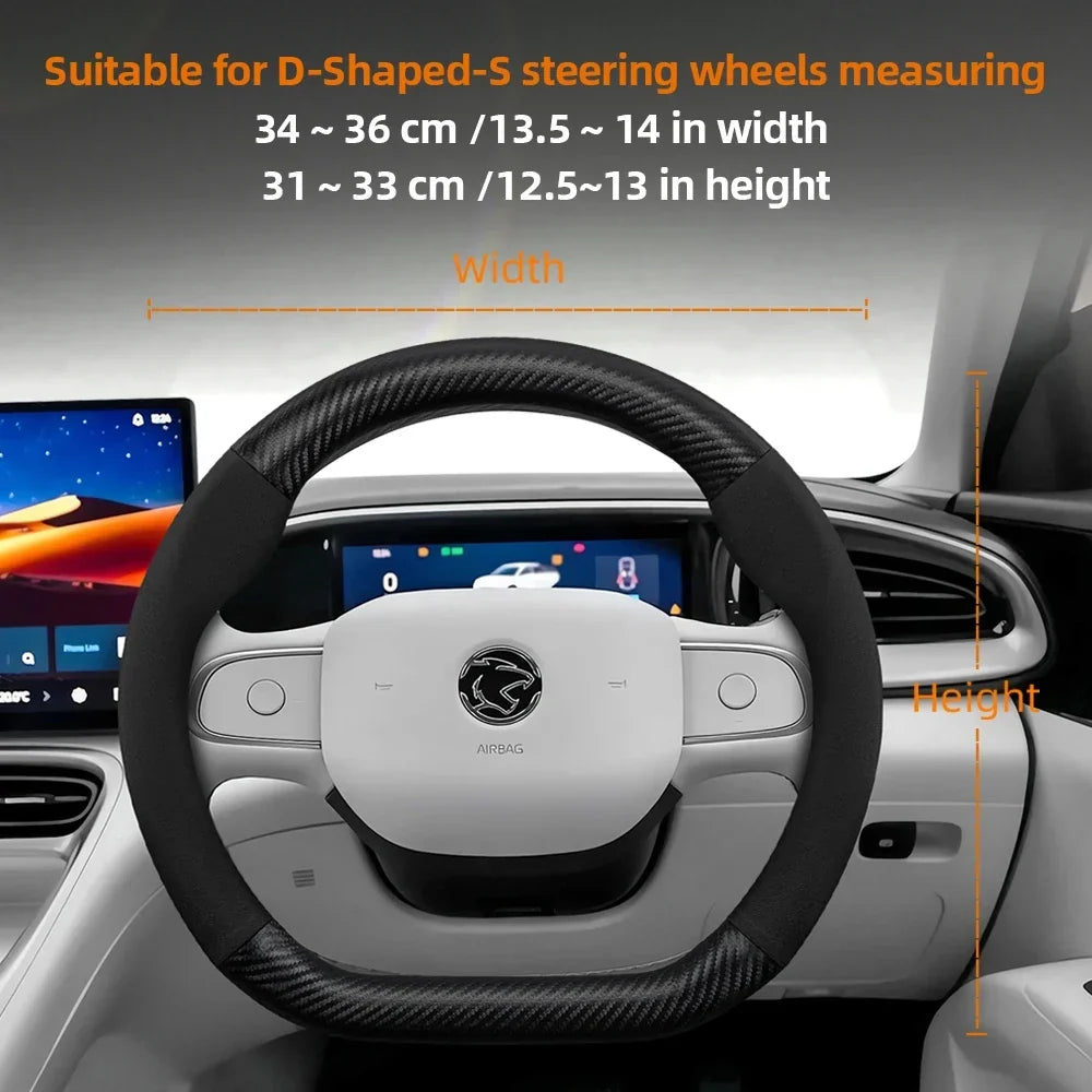 Proton Suede Steering Wheel Cover