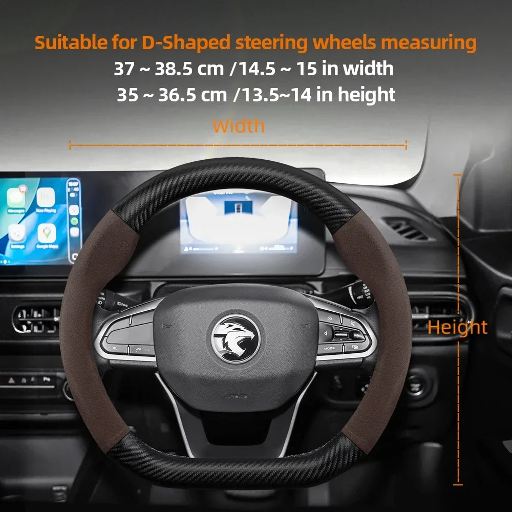 Proton Suede Steering Wheel Cover