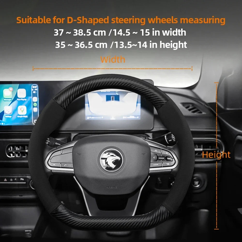 Proton Suede Steering Wheel Cover
