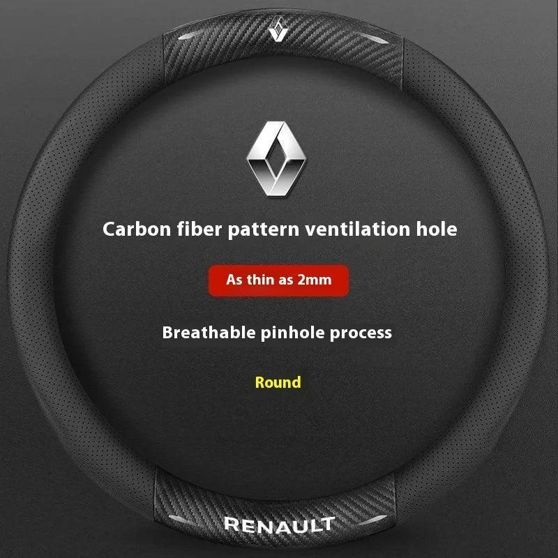 Renault Carbon Fiber Steering Wheel Cover