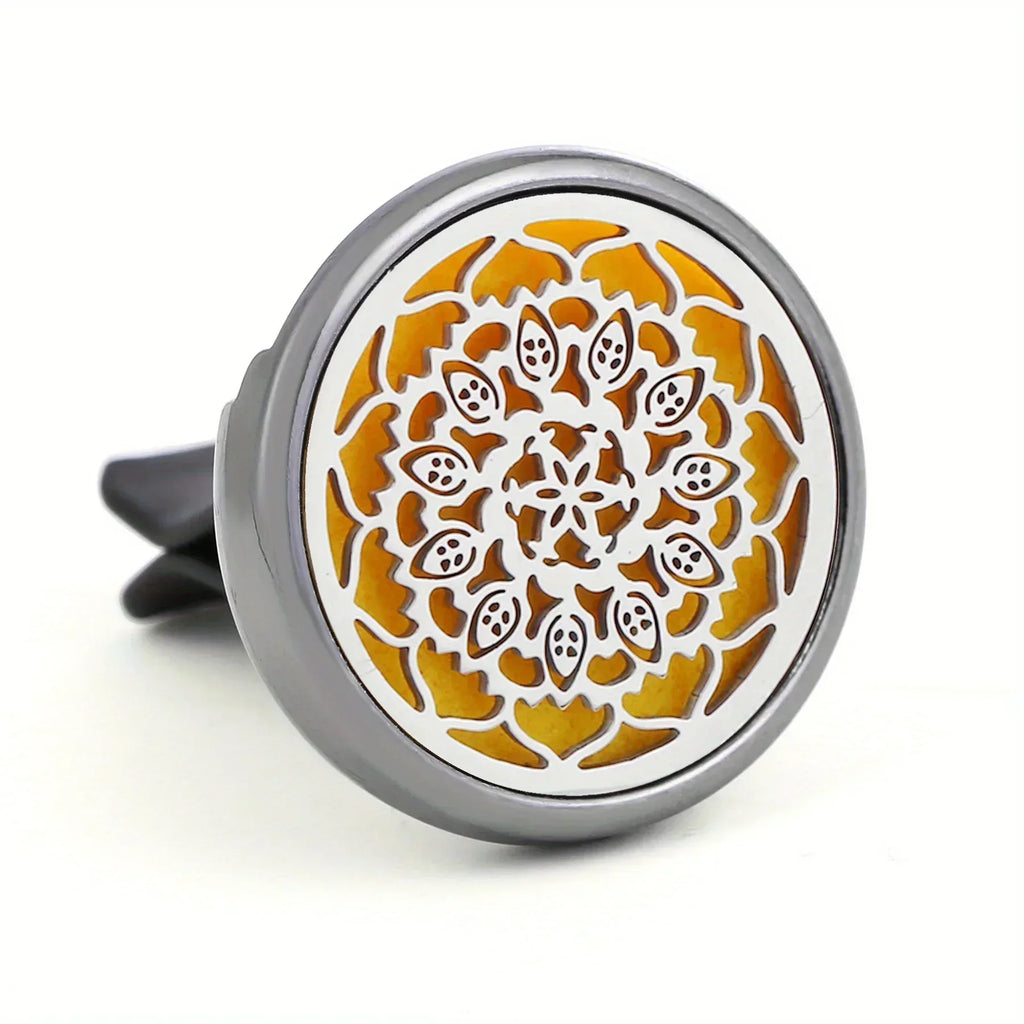 Refillable Car Air Freshener Vent Clip with 10 Pads
