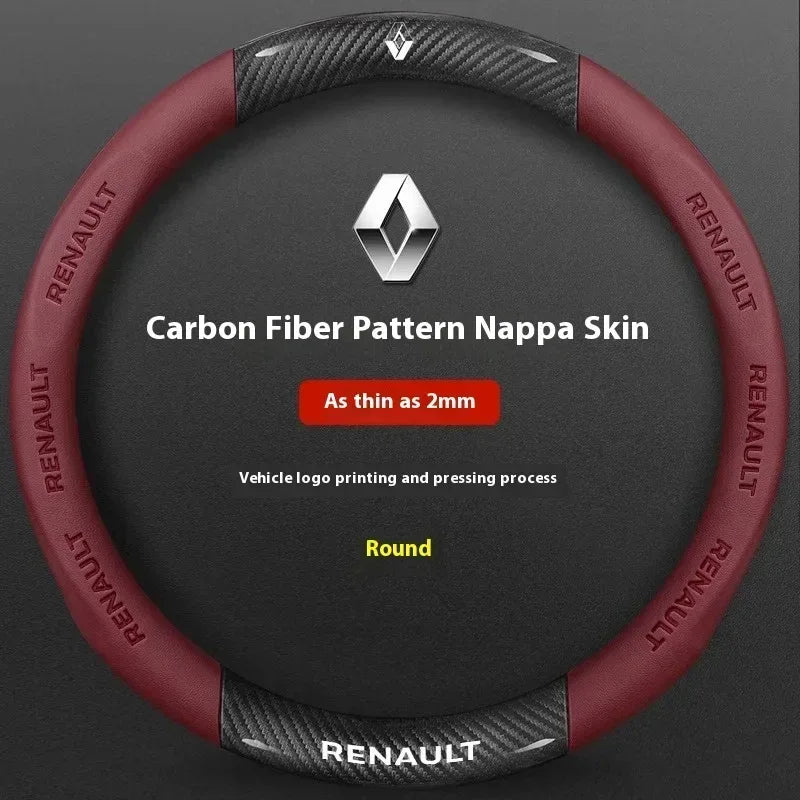 Renault Carbon Fiber Steering Wheel Cover