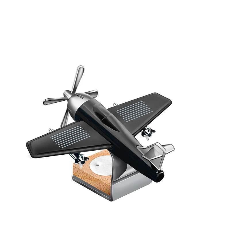 Solar Airplane Car Air Freshener – Dashboard Decoration