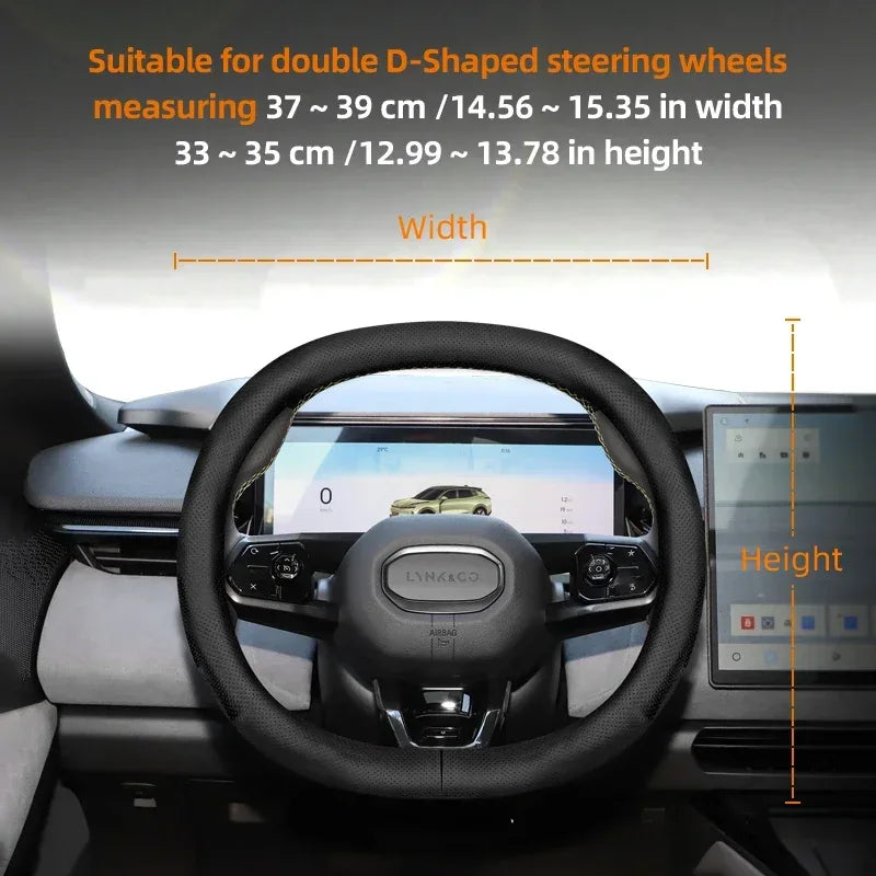 LYNK&CO Leather Steering Wheel Cover