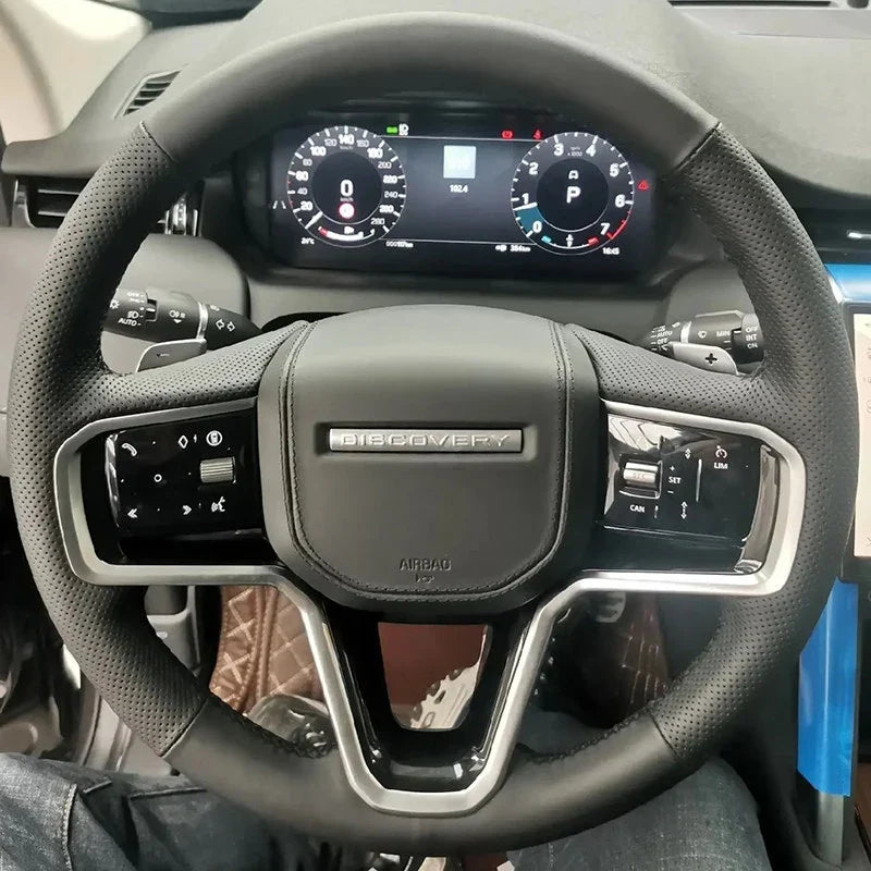 Land Rover Genuine Leather DIY Hand Sewing Steering Wheel Cover