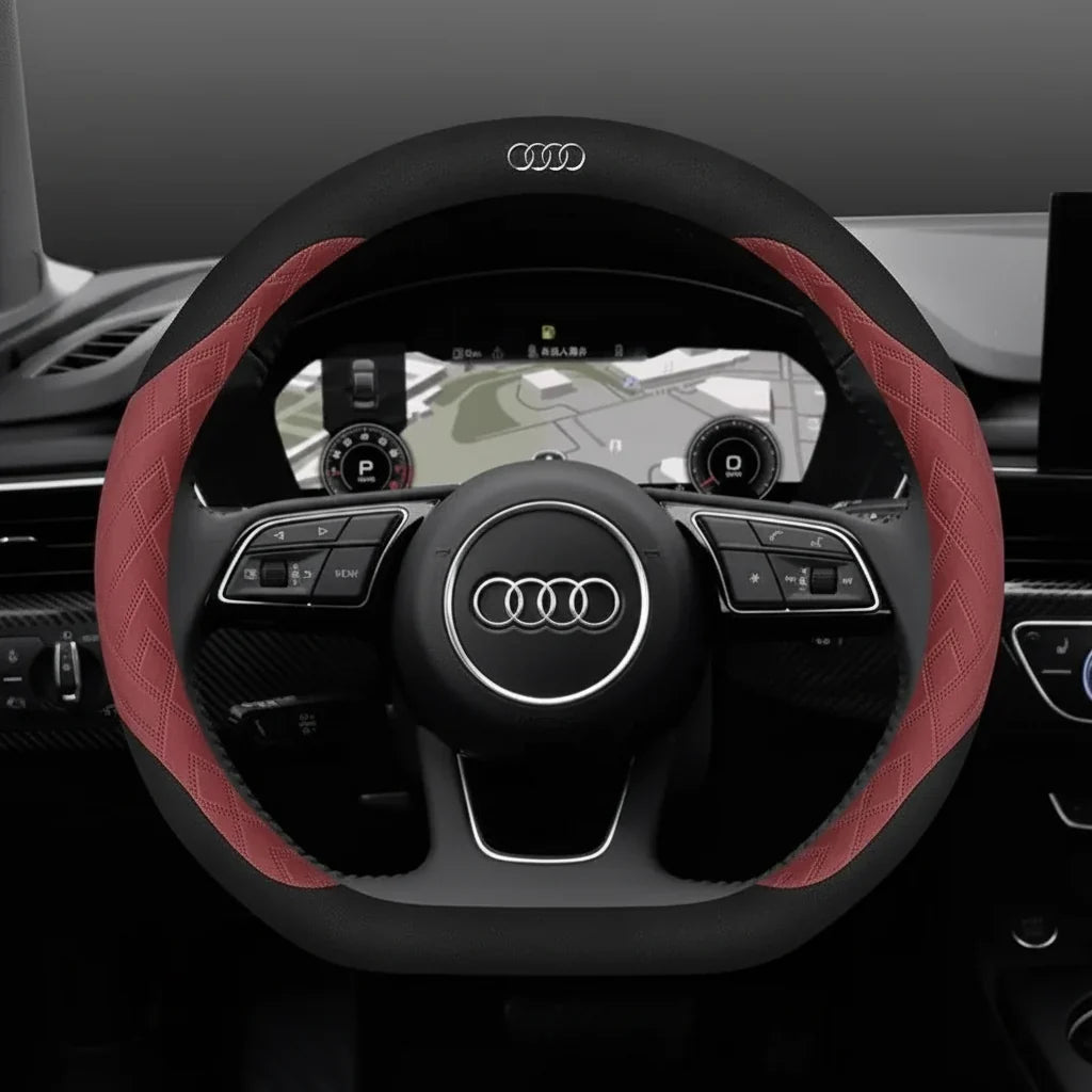 Audi Suede Steering Wheel Covers