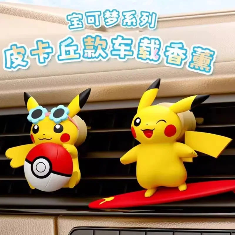 Pikachu Car Vent Clip Diffuser with Spinning Propeller Fragrance