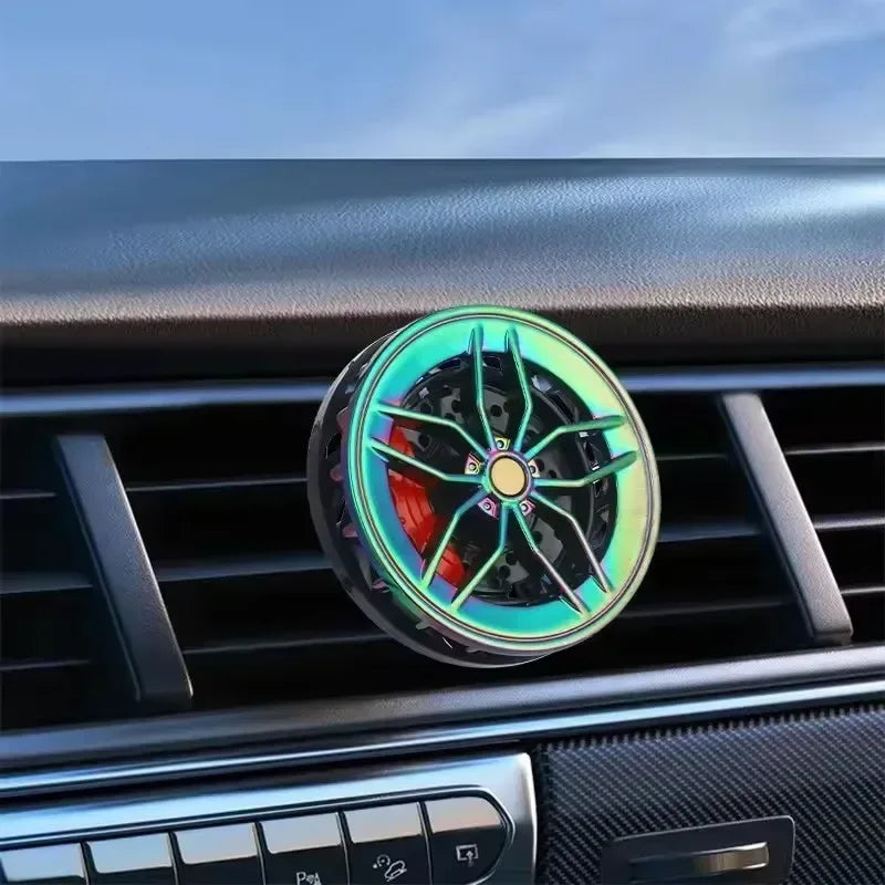 Rotatable Wheel Hub Car Air Freshener Vent Clip