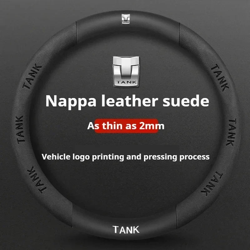 GWM Tank Suede Steering Wheel Cover
