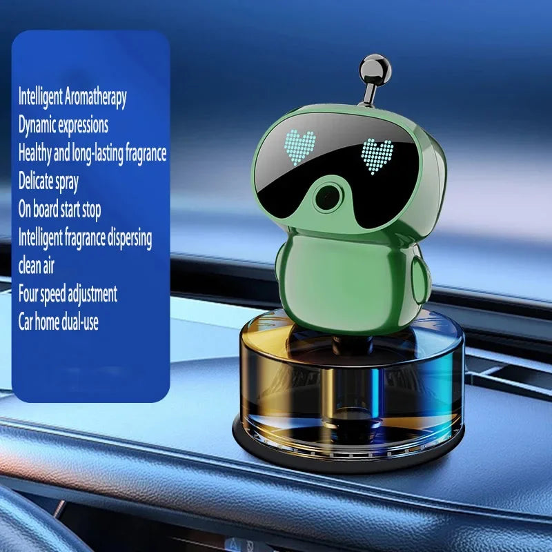 AI Smart Car Aroma Diffuser with 4-Level Adjustable Scent Control