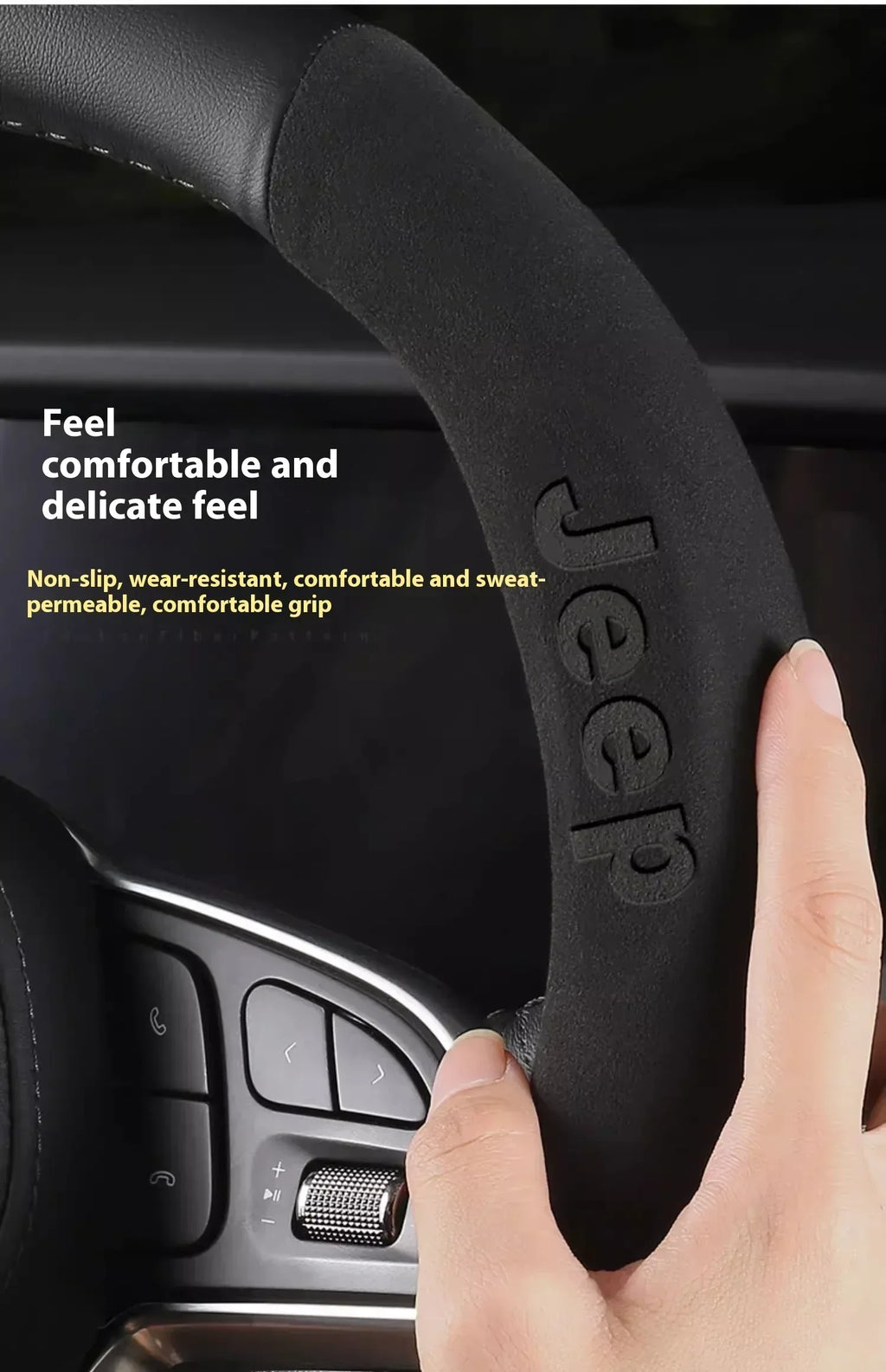 Jeep Wrangler Car Steering Wheel Cover
