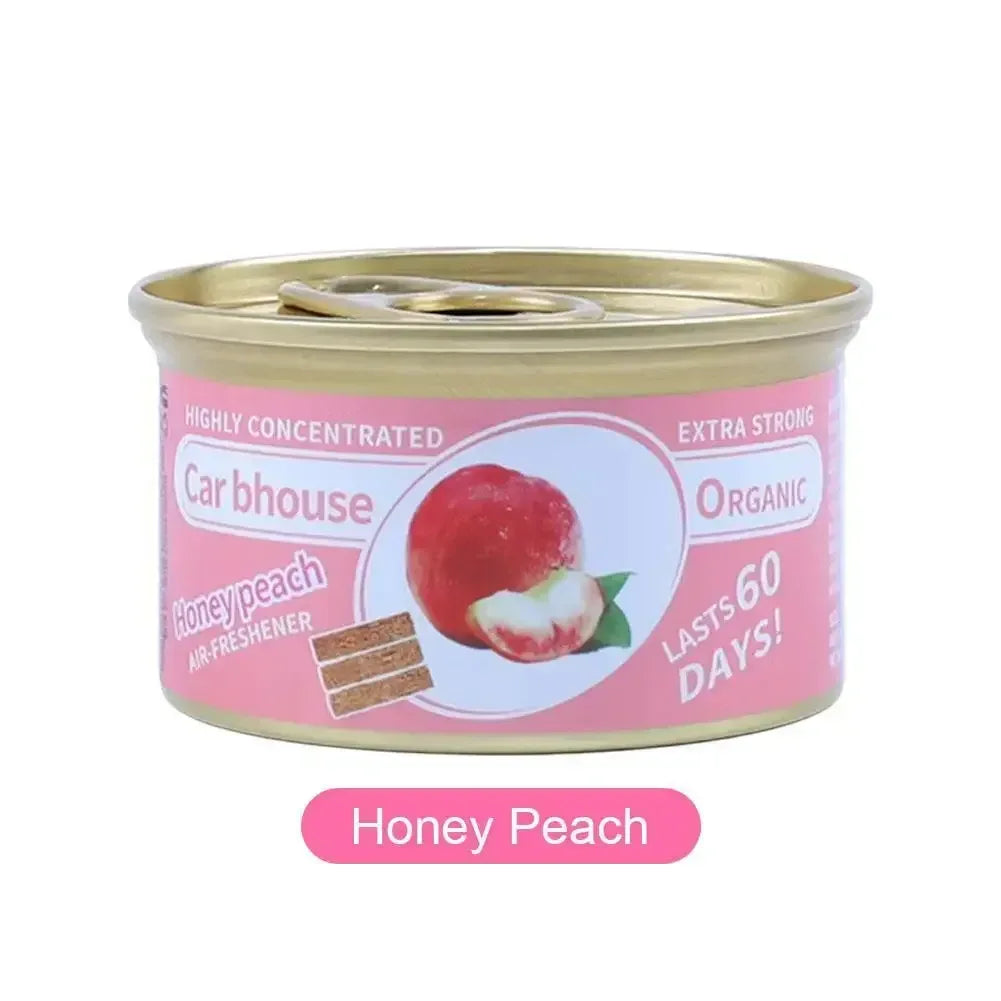 Bubble Gum Scent Car Air Freshener Organic Can Odor Eliminator