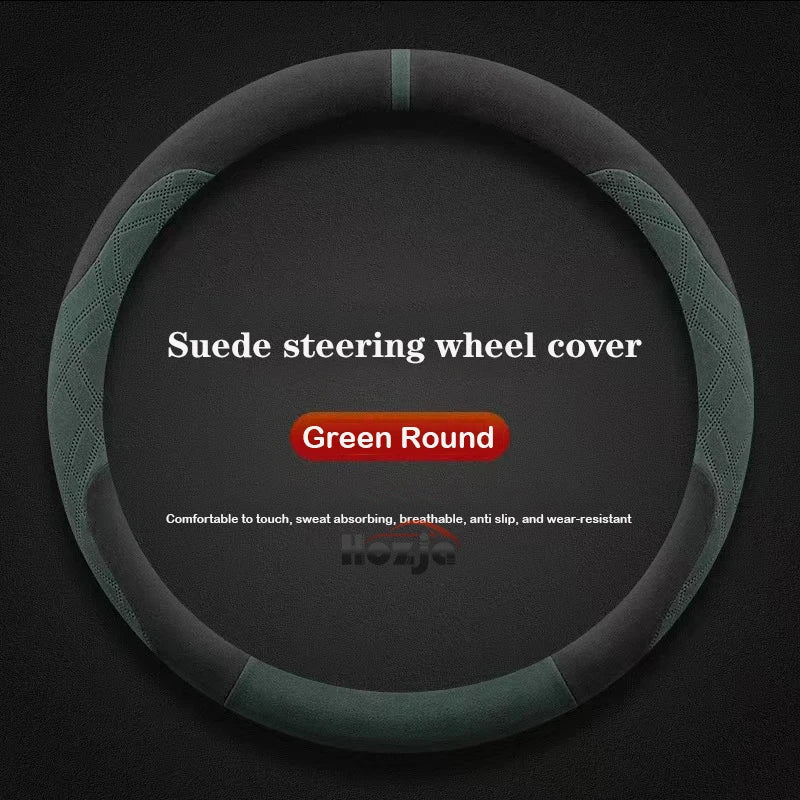Genesis Suede Steering Wheel Cover