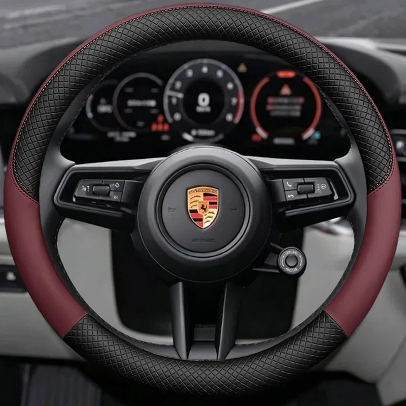 Porsche 8D Nappa Perforated Steering Wheel Cover