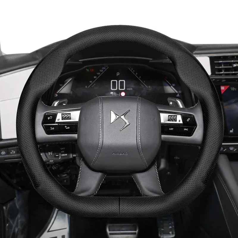 DS Déesse Ultra-Thin Microfiber Leather Steering Wheel Cover