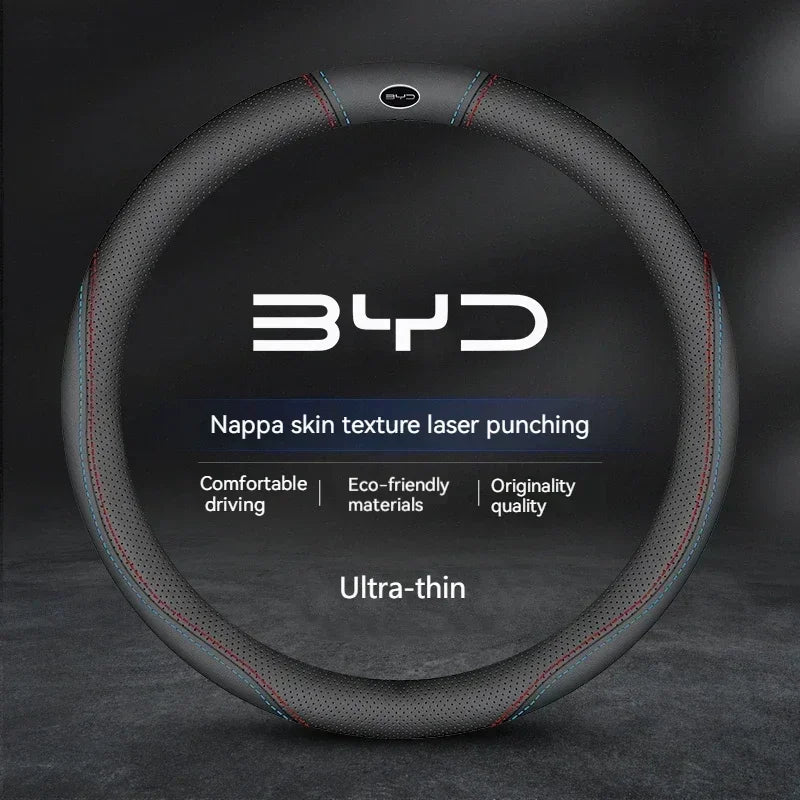 BYD Suede Anti-Slip Steering Wheel Cover