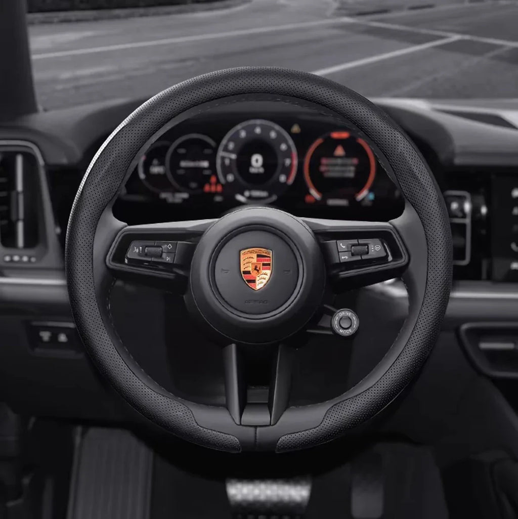 Porsche Nappa Leather Steering Wheel Cover