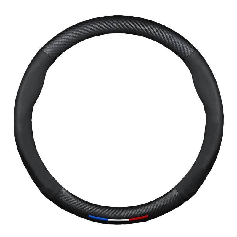 Mazda Carbon Fiber & Leather Steering Wheel Cover