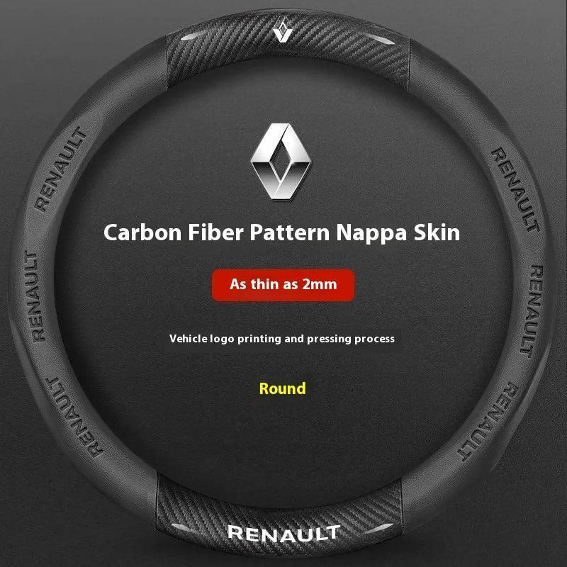 Renault Carbon Fiber Steering Wheel Cover