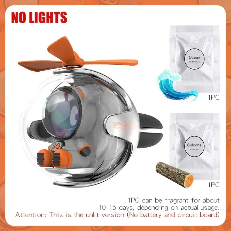 Helicopter Propeller Car Air Freshener Vent Clip Diffuser