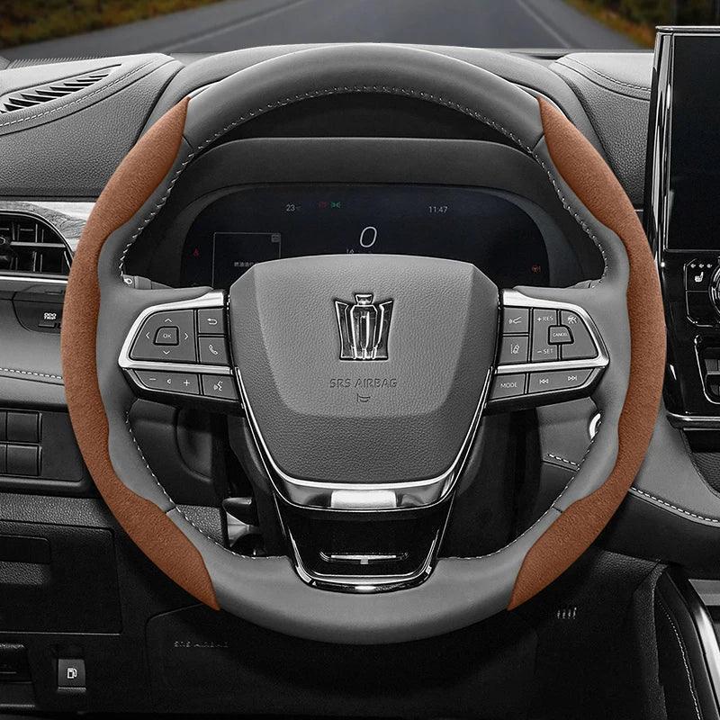Toyota Crown Suede Steering Wheel Cover