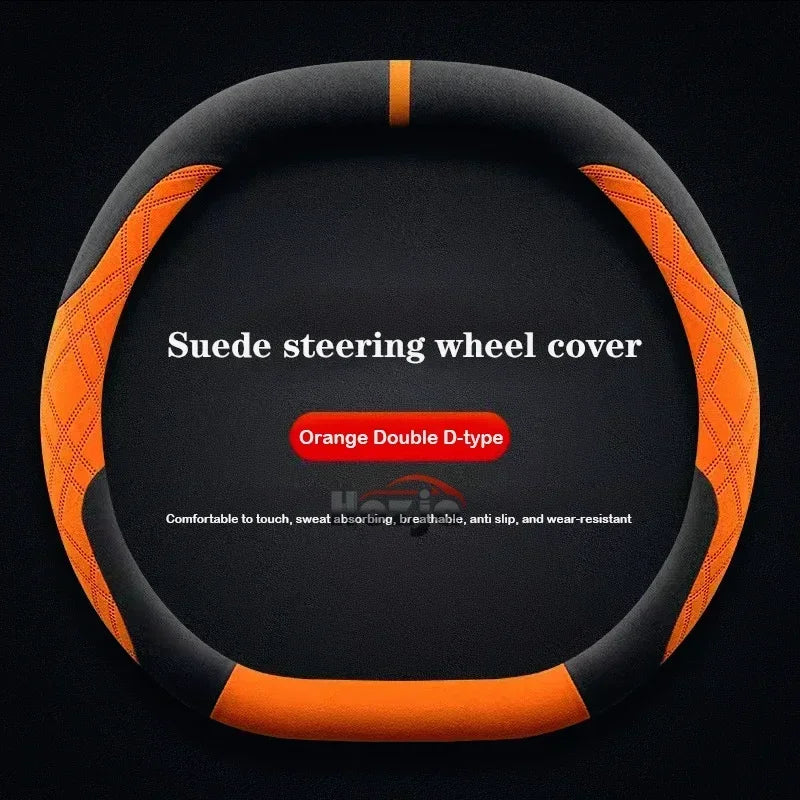 Geely Suede Leather Steering Wheel Cover Preface Starray Cityray