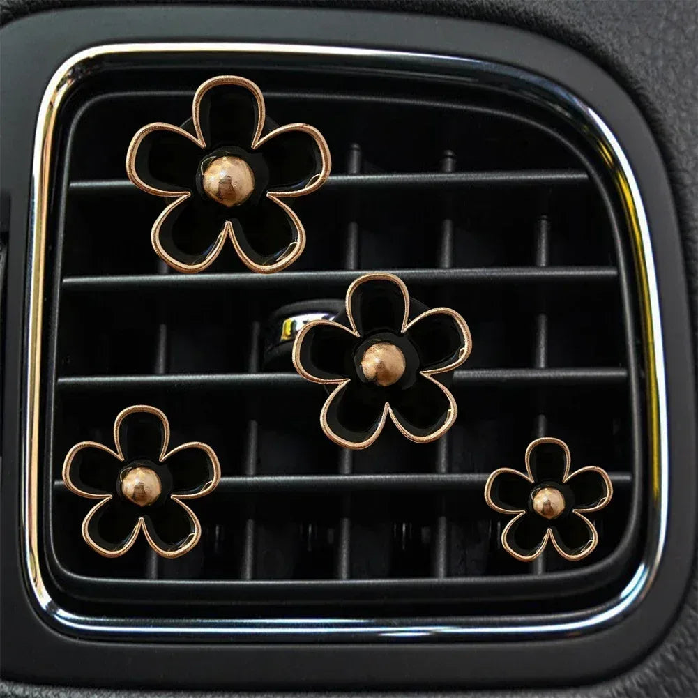Cute Flower Car Air Vent Perfume Clip Air Freshener