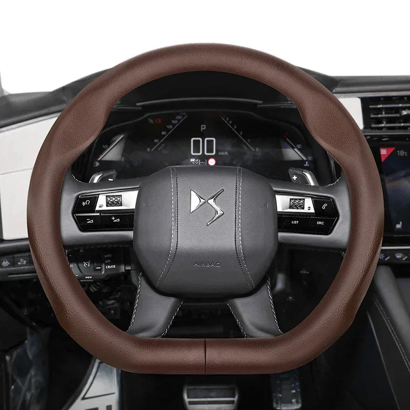 DS Déesse Ultra-Thin Microfiber Leather Steering Wheel Cover