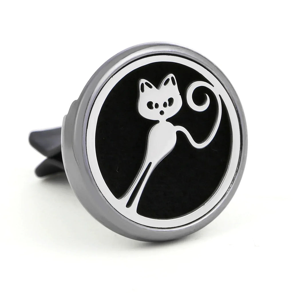 Refillable Car Air Freshener Vent Clip with 10 Pads