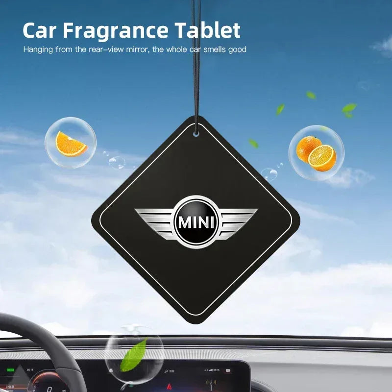Mini Cooper Car Air Freshener Rearview Mirror Pendant