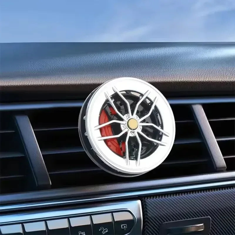Rotatable Wheel Hub Car Air Freshener Vent Clip