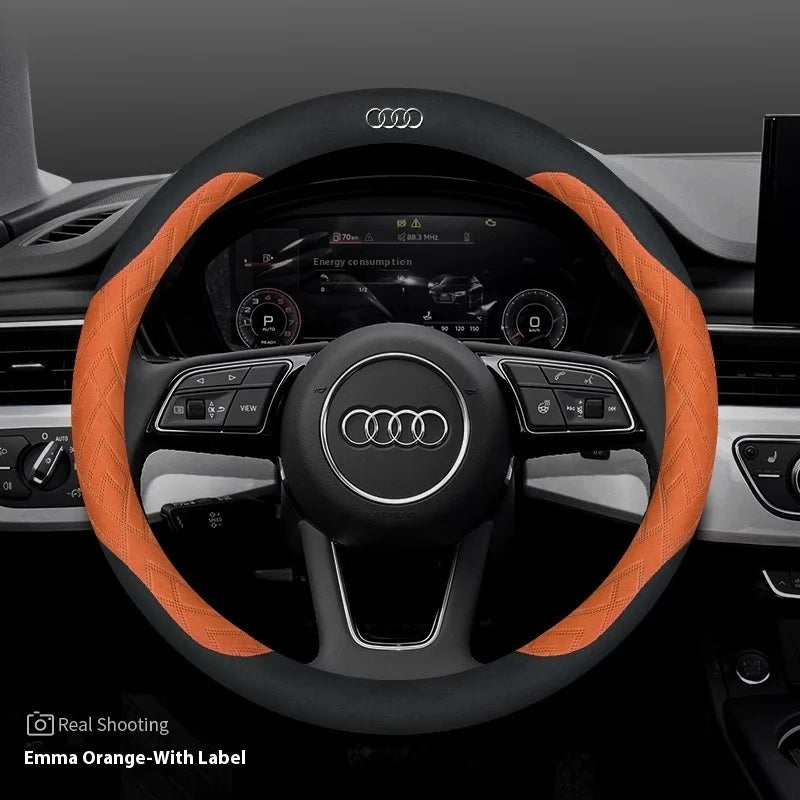 Audi Suede Steering Wheel Covers