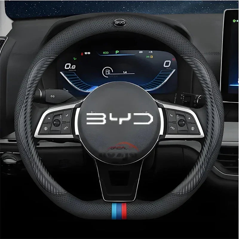BYD Song Plus Leather Steering Wheel Cover