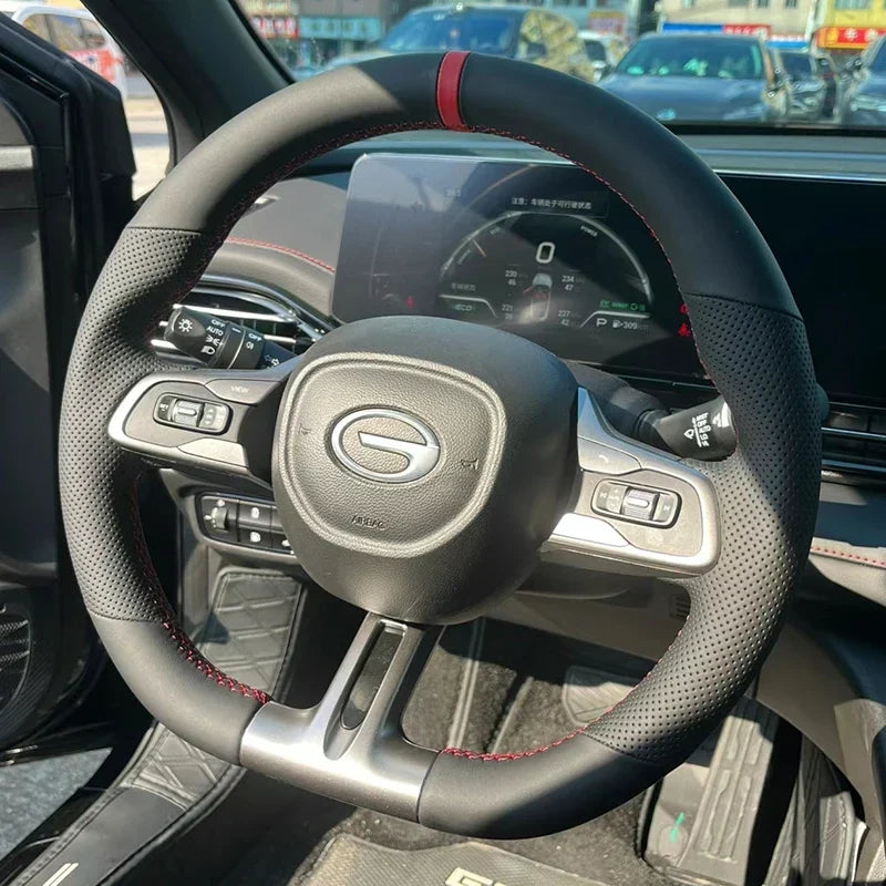 GAC Trumpchi Empow Orange Suede Steering Wheel Cover 2021-2024