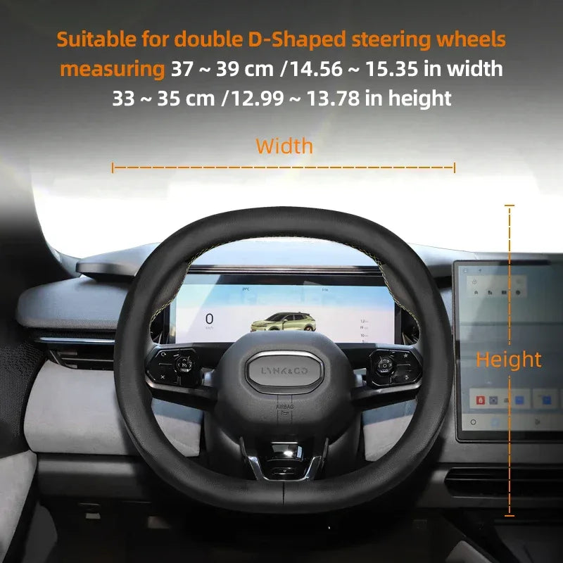 LYNK&CO Leather Steering Wheel Cover