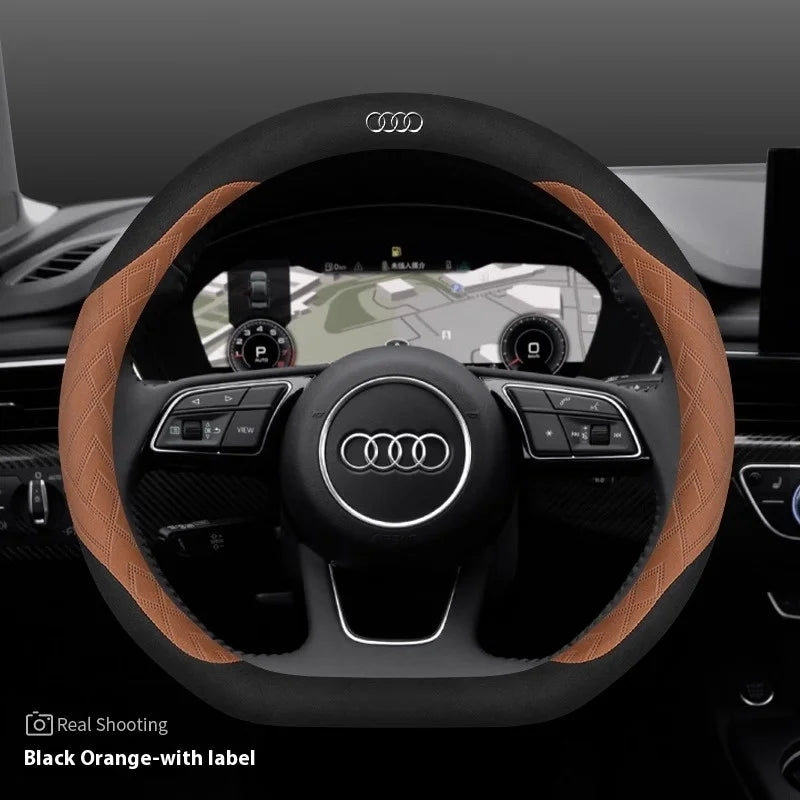Audi Suede Steering Wheel Covers