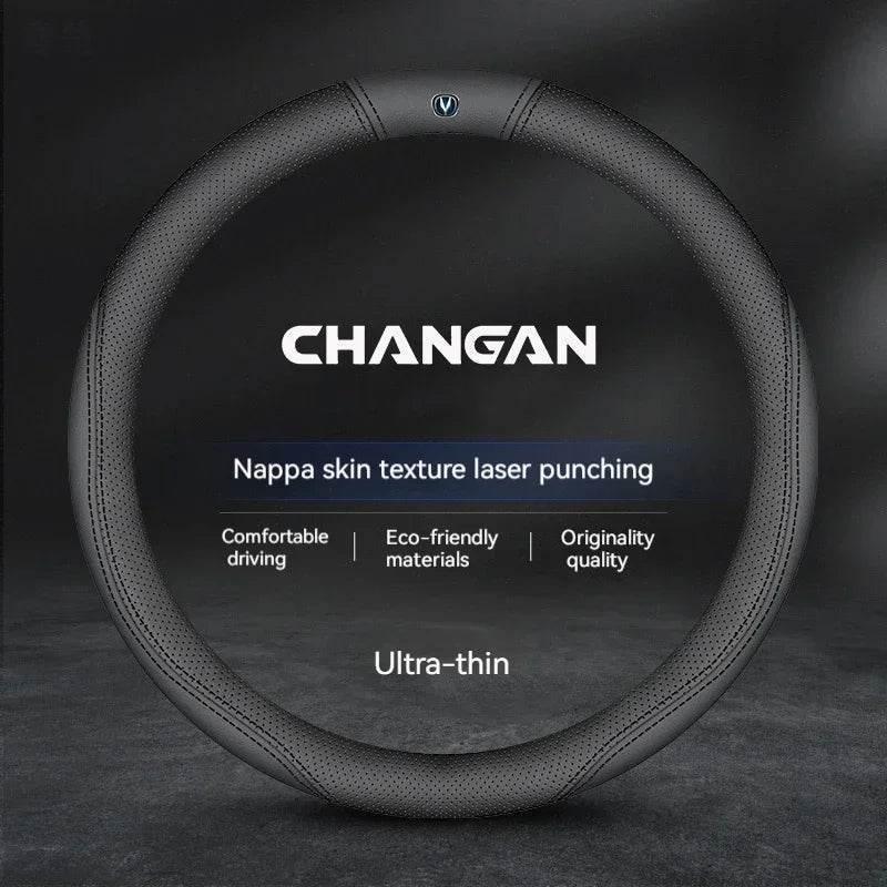 Changan Suede Leather Steering Wheel Cover