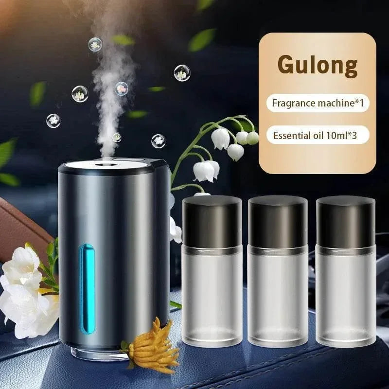 Car Air Vent Aroma Diffuser & Humidifier - Mist Air Freshener