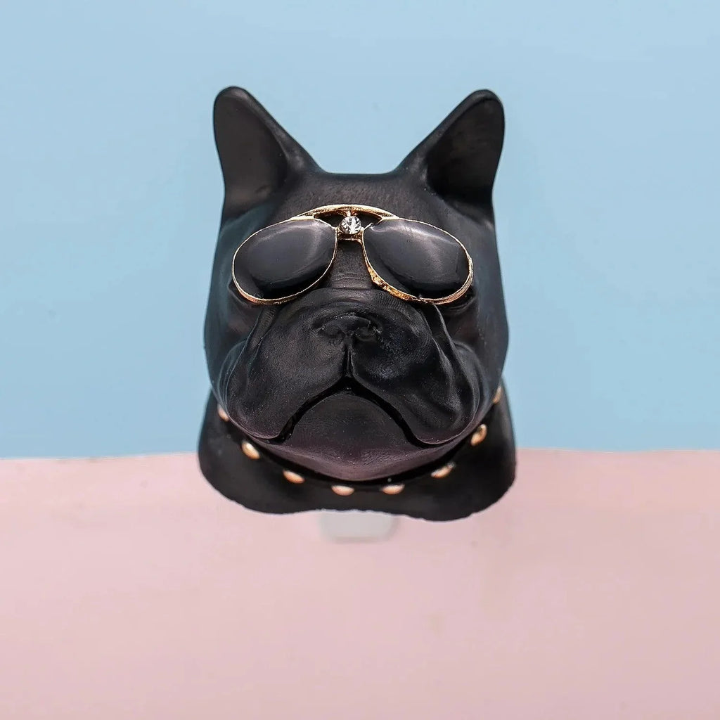 French Bulldog Car Air Freshener - Vent Clip Essential Oil Diffuser