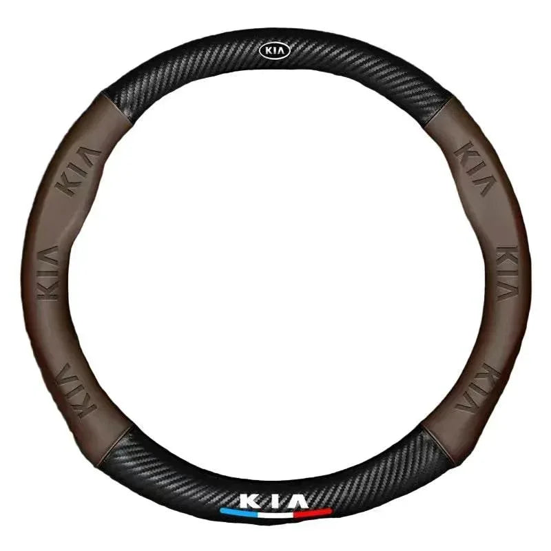 Kia Leather Steering Wheel Cover