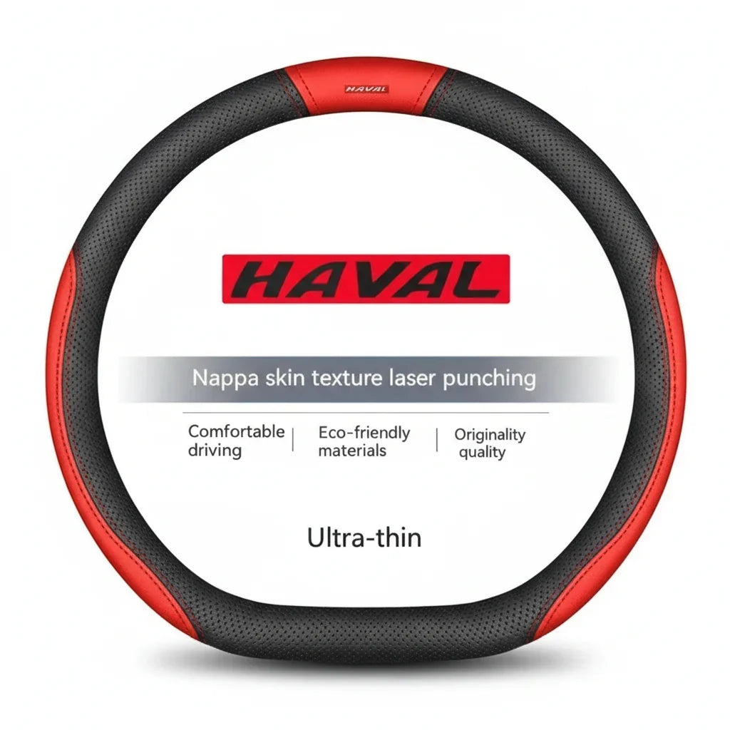 Haval Suede Leather Steering Wheel Cover