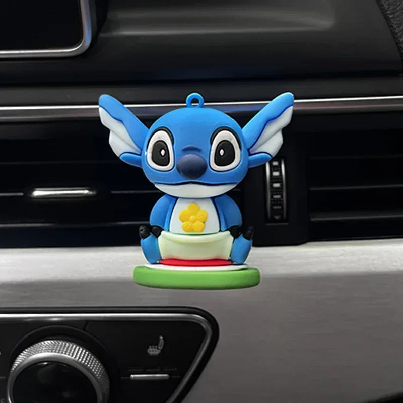 Disney Stitch Car Air Freshener Vent Clip - Anime Figure Ornament