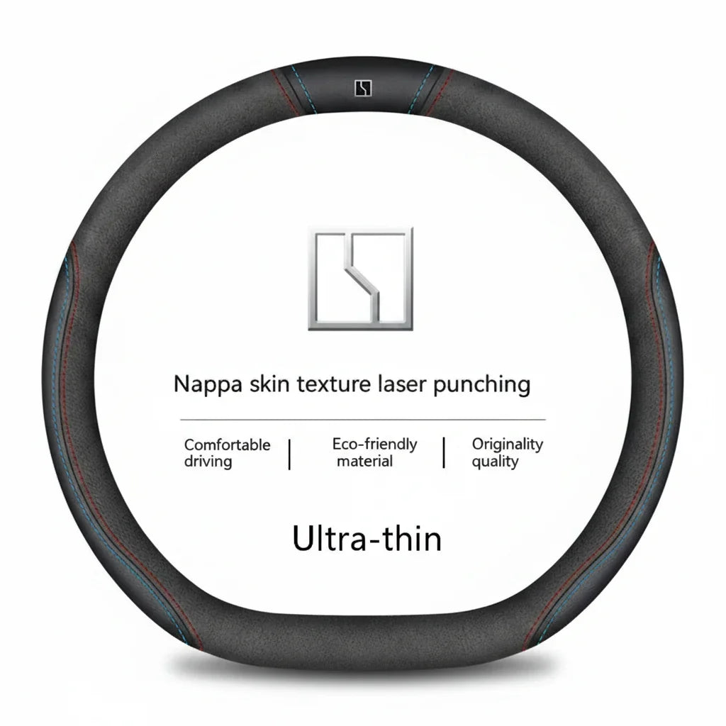 ZEEKR Leather Steering Wheel Cover