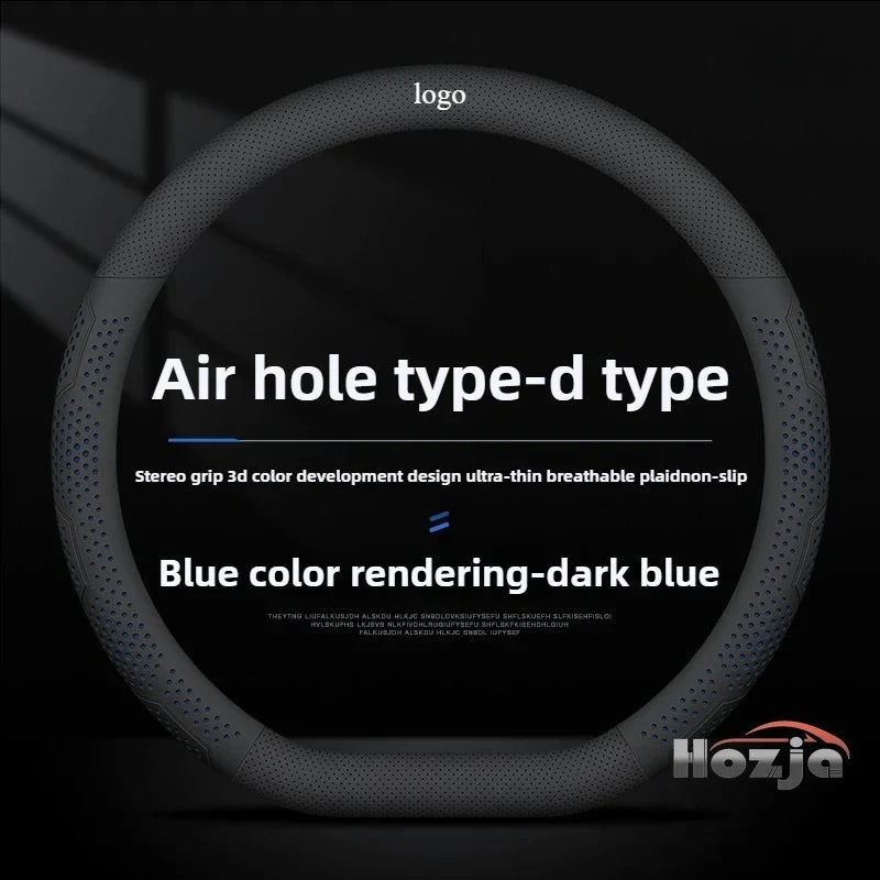 Leather Steering Wheel Cover for GAC EMZOOM GS3 GN8 GS8 GA8
