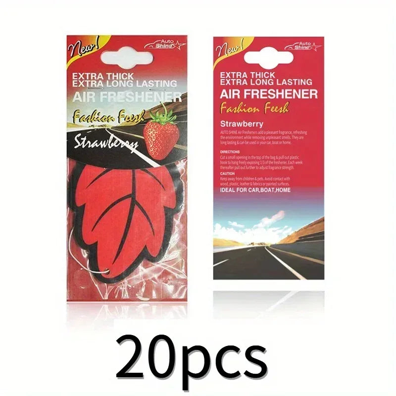 Leaf Shape Hanging Car Air Freshener