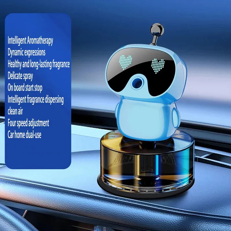 AI Smart Car Aroma Diffuser with 4-Level Adjustable Scent Control