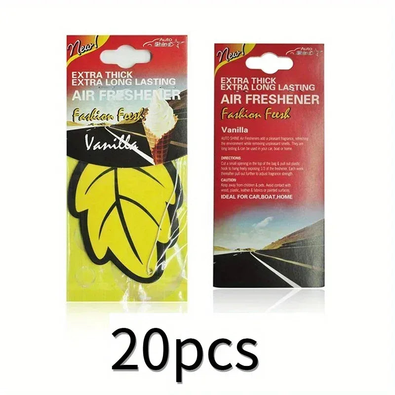 Leaf Shape Hanging Car Air Freshener