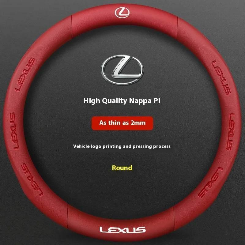 Lexus F SPORT Carbon Fiber Leather Steering Wheel Cover